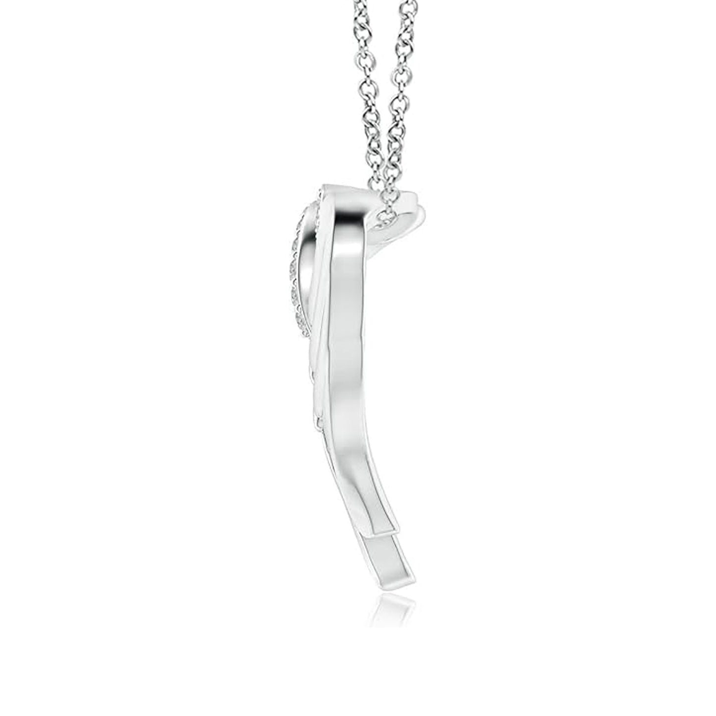 Swarovski Meleğimin Kanatları Gümüş Kolye
