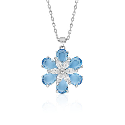 Swarovski Yaz Çiçeğim Kadın Kolye
