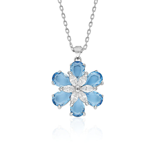 Swarovski Yaz Çiçeğim Kadın Kolye