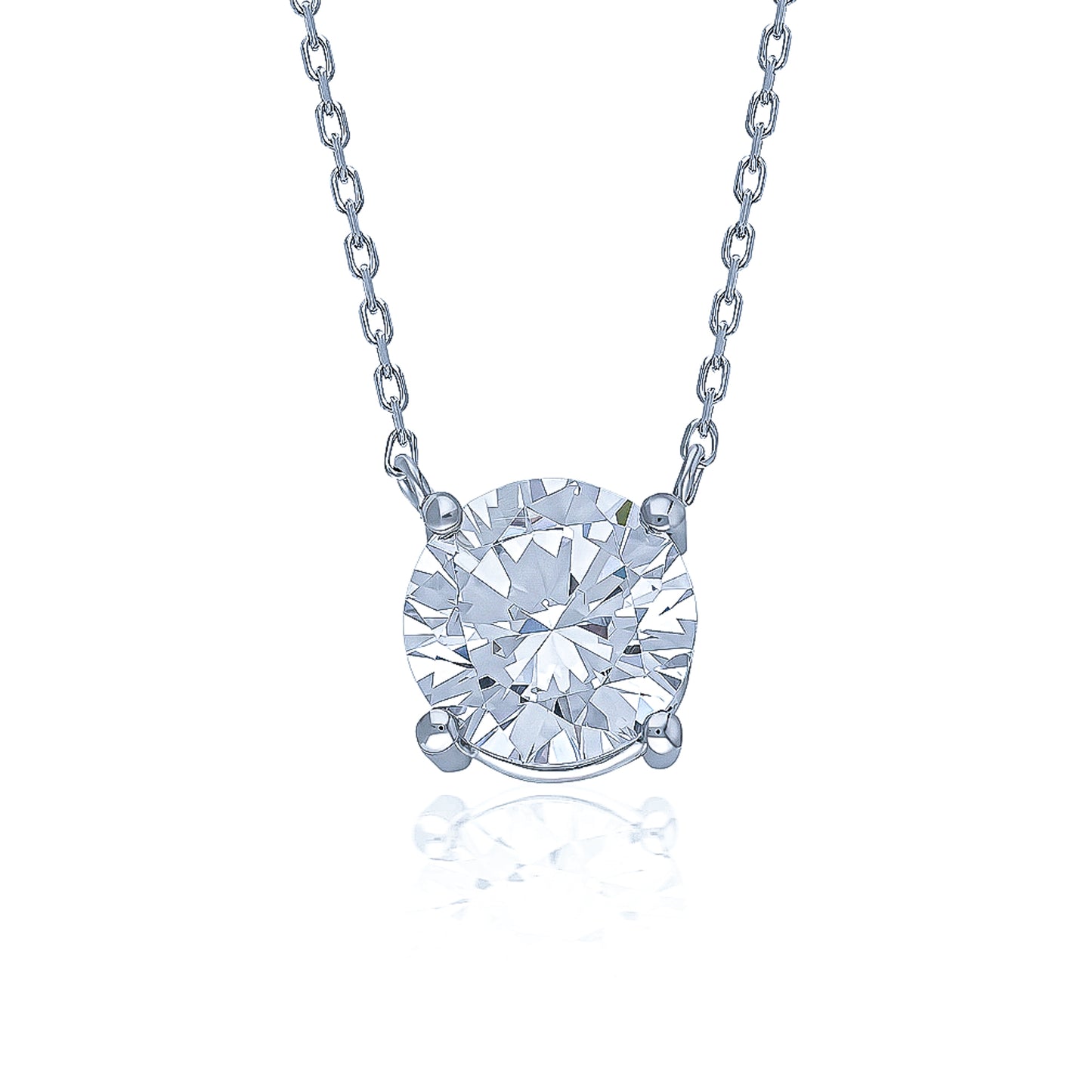 Swarovski XL Tek Taş Kadın Kolye
