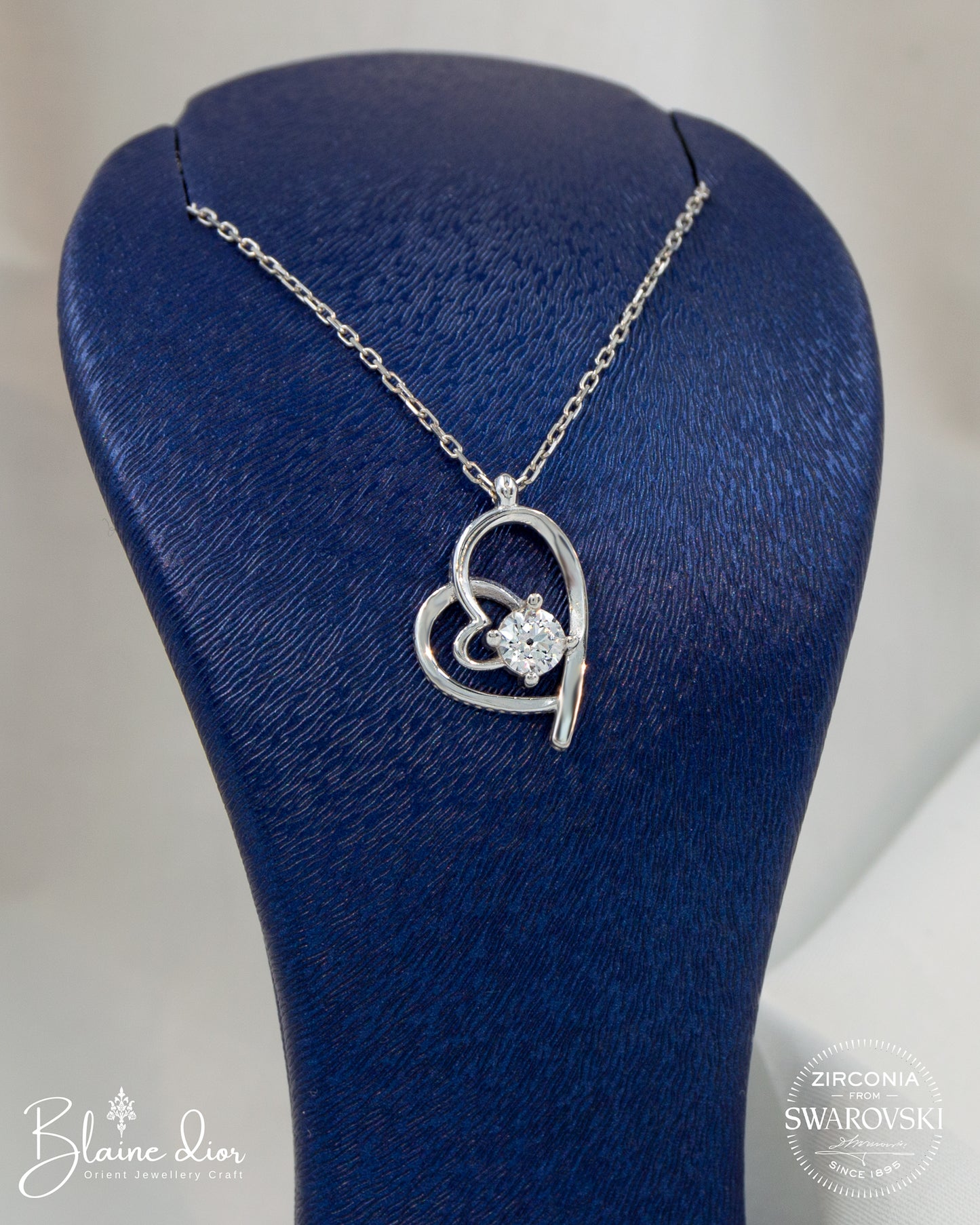 Swarovski Aşkın İmzası Gümüş Kolye