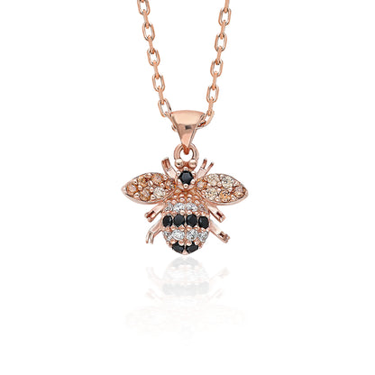 Swarovski Zirconia Arı Temalı Kadın Kolye