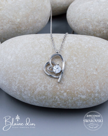 Swarovski Aşkın İmzası Gümüş Kolye