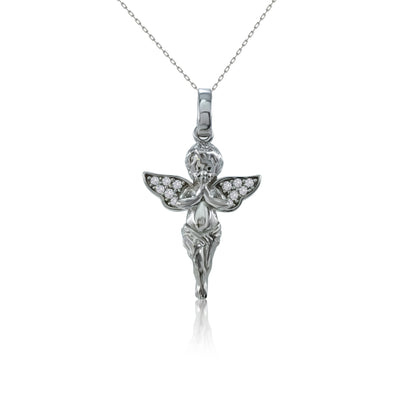 Swarovski Aşk Meleği Gümüş Kolye
