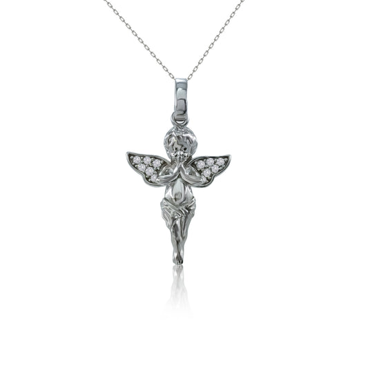 Swarovski Aşk Meleği Gümüş Kolye
